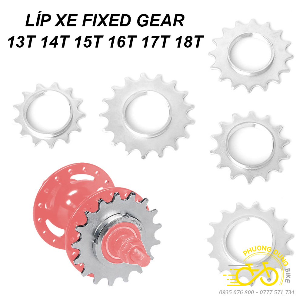 Líp xe đạp không phanh Fixed Gear - Líp cố định xe đạp