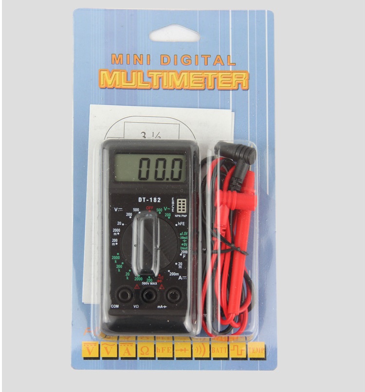 Đồng hồ vạn năng mini DT182 ( ĐỘ CHÍNH XÁC CAO )