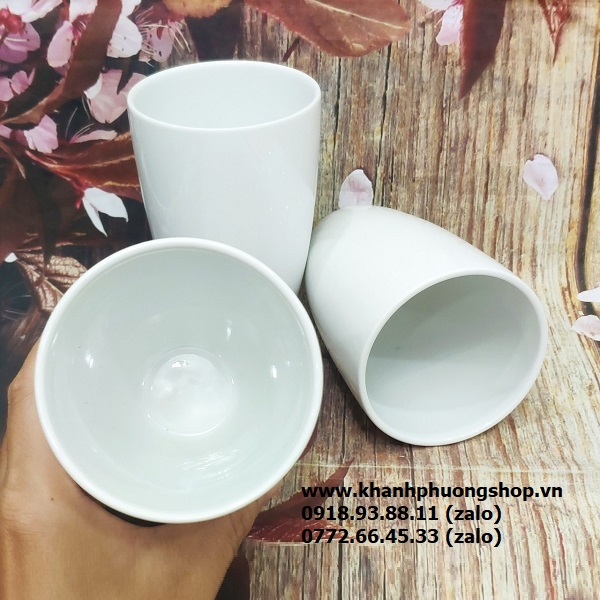 ly dưỡng sinh sứ Minh Long 480ml - ly sứ dưỡng sinh có nắp