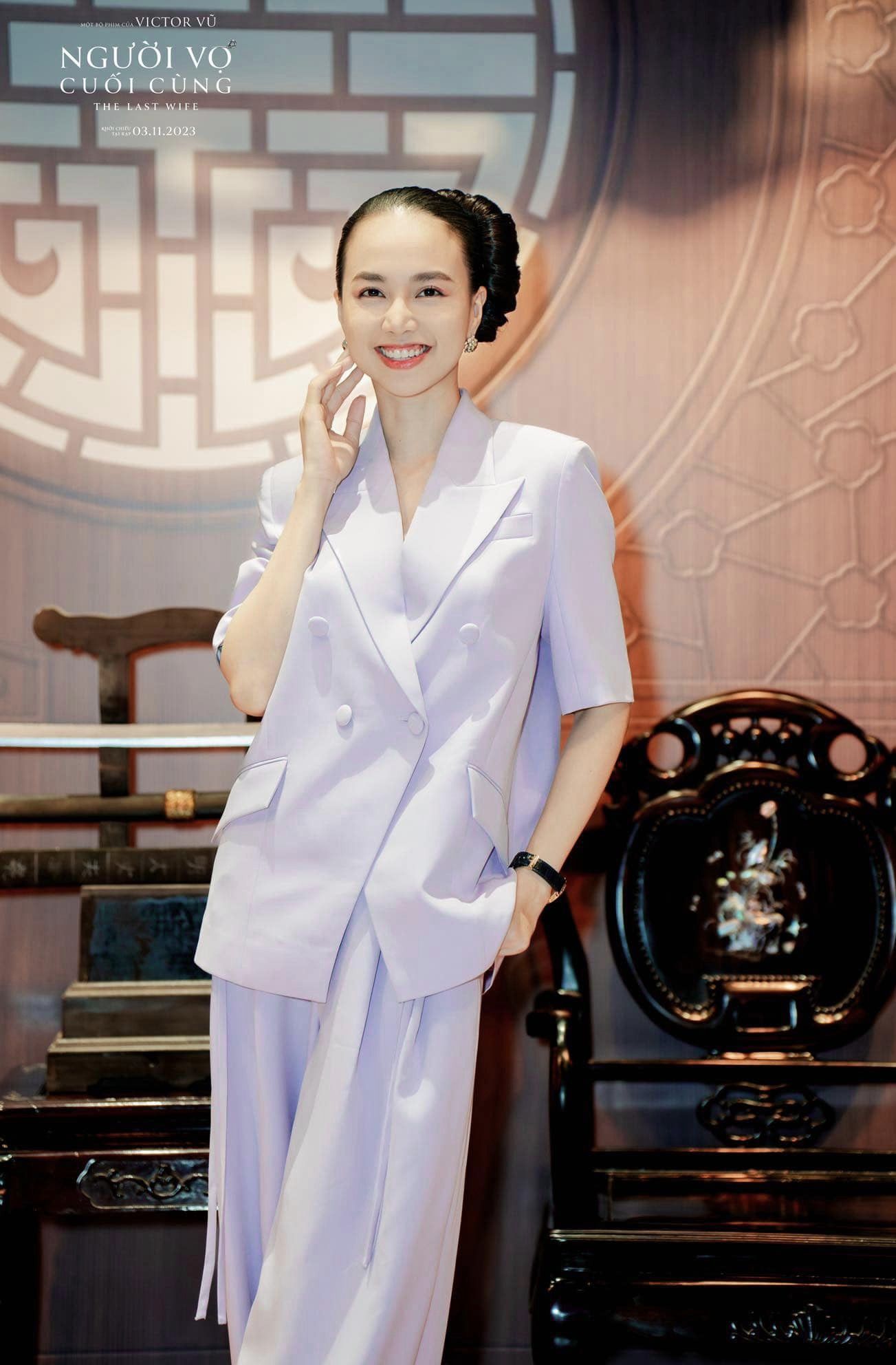 Quần thời trang ống rộng cạp cao - ESTHER STUDIOS - Mega Pants - Violet