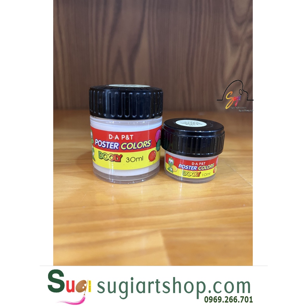Màu Dooly, Màu Poster Dooly 10ml / 30ml bán lẻ- [ Sugi Art Shop ]