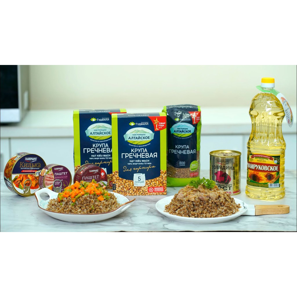 🌾   Goodwill Whole Buckwheat Dried Buckwheat Seeds 800g – Healthy Cereals Imported from Russia 🌾