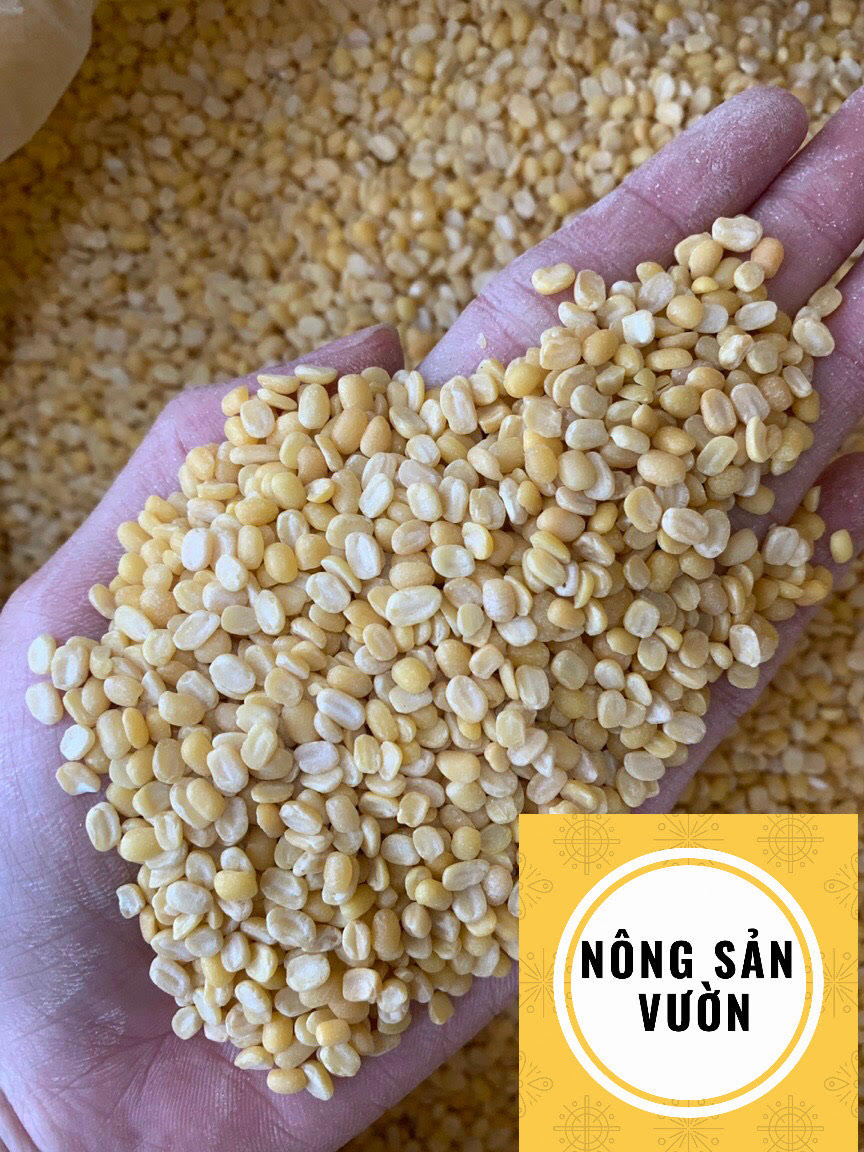 đậu xanh bóc vỏ khô cội(không màu)