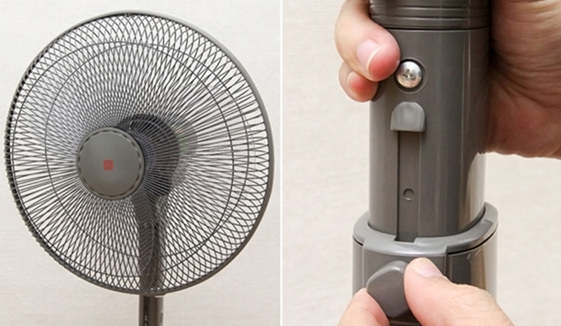 Quạt đứng KDK M40K (Xám ghi)