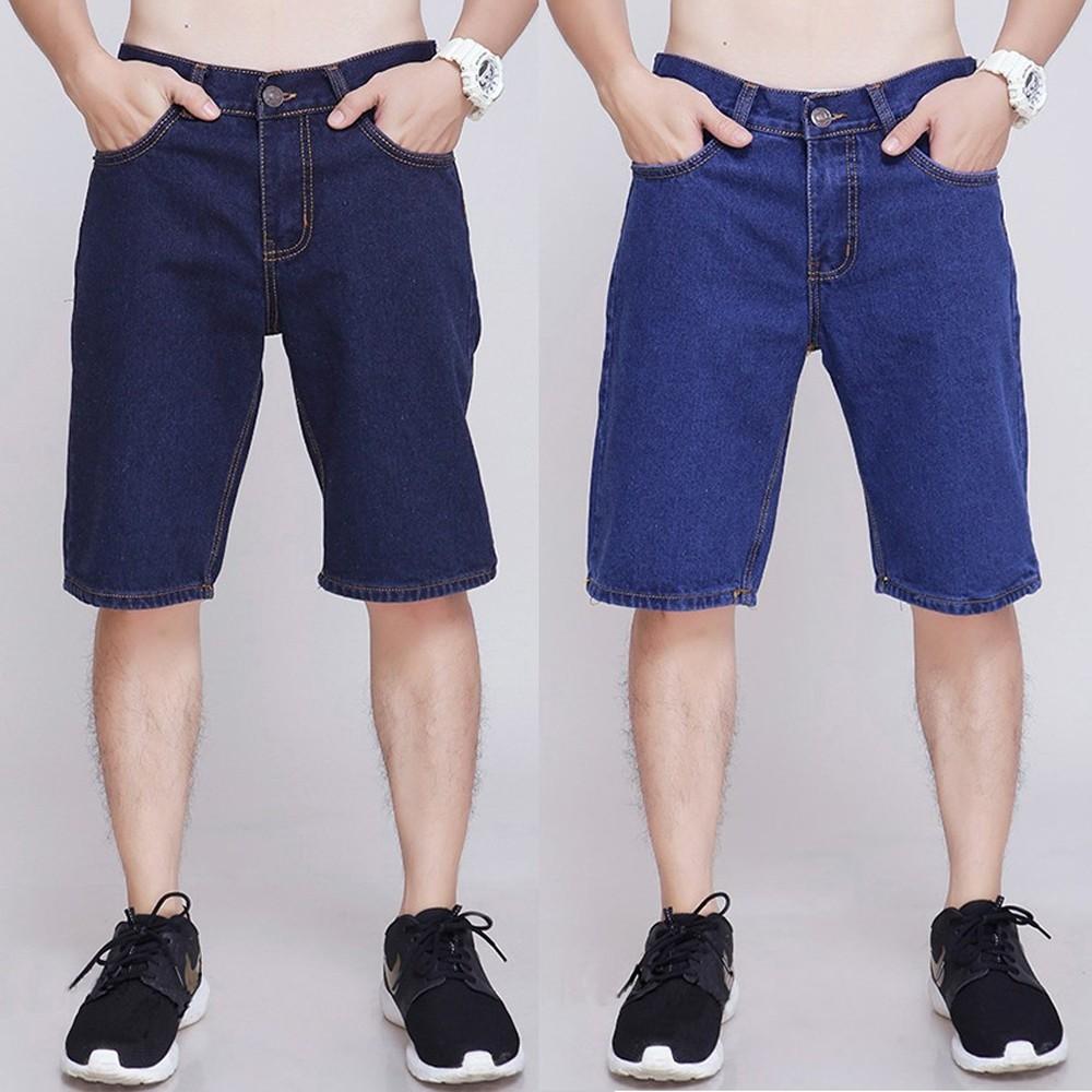 [HCM]Quần Sọt Jean Nam Trơn (Có Bigsize )