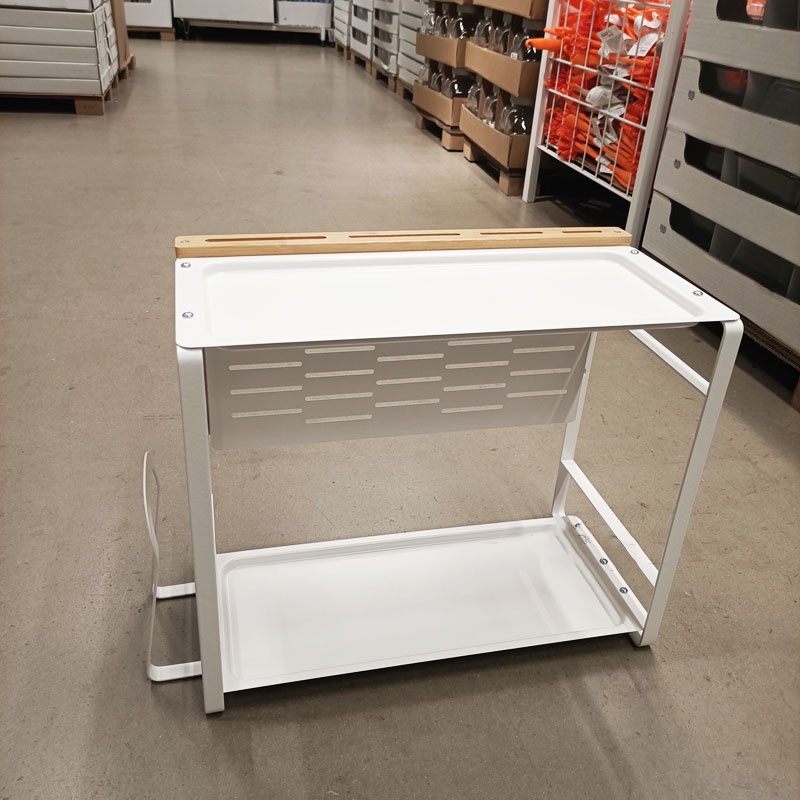 Kệ bếp để gia vị, thớt, dao 2 tầng Avsteg IKEA
