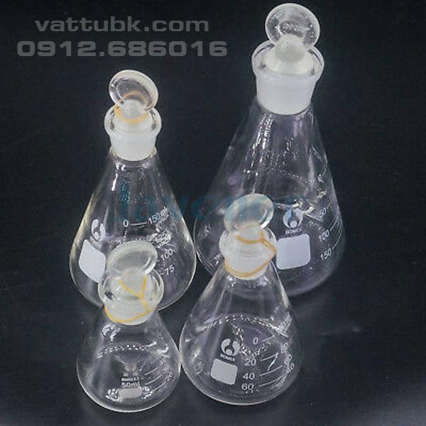 Bình tam giác có nút nhám 500ml