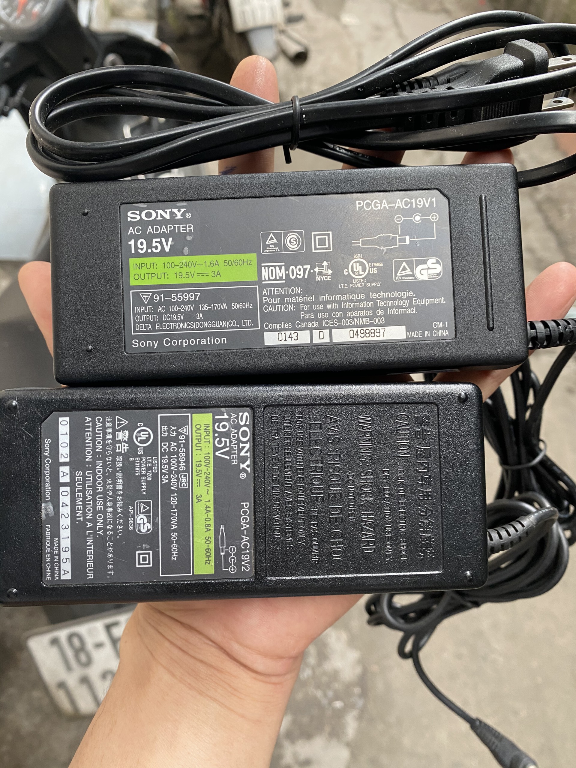 Adapter nguồn tivi sony 19.5v-3A bảo hành 12 tháng
