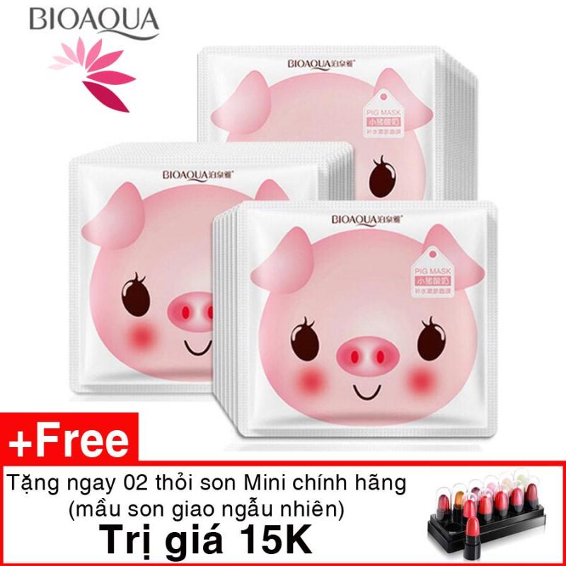 Set 10 Mặt nạ dưỡng da cao cấp dưỡng trắng và cấp ẩm cho da(Tặng 2 son 15k,Có video)