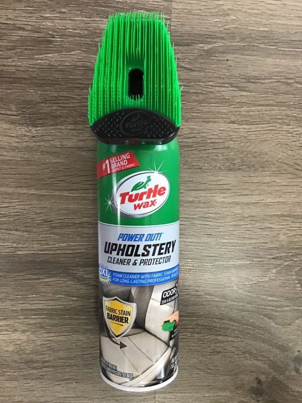 [HCM][FOAM LÀM SẠCH VẢI NỈ GHẾ DA VÀ KHỬ MÙI Ô TÔ TẶNG KHĂN] TURTLE WAX UPHOLSTERY CLEANER 510G