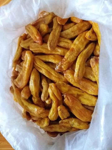 1kg chuối sấy dẻo thơm ngon