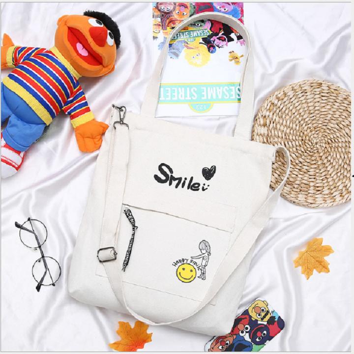 TÚI TOTE THỜI TRANG  SMILE