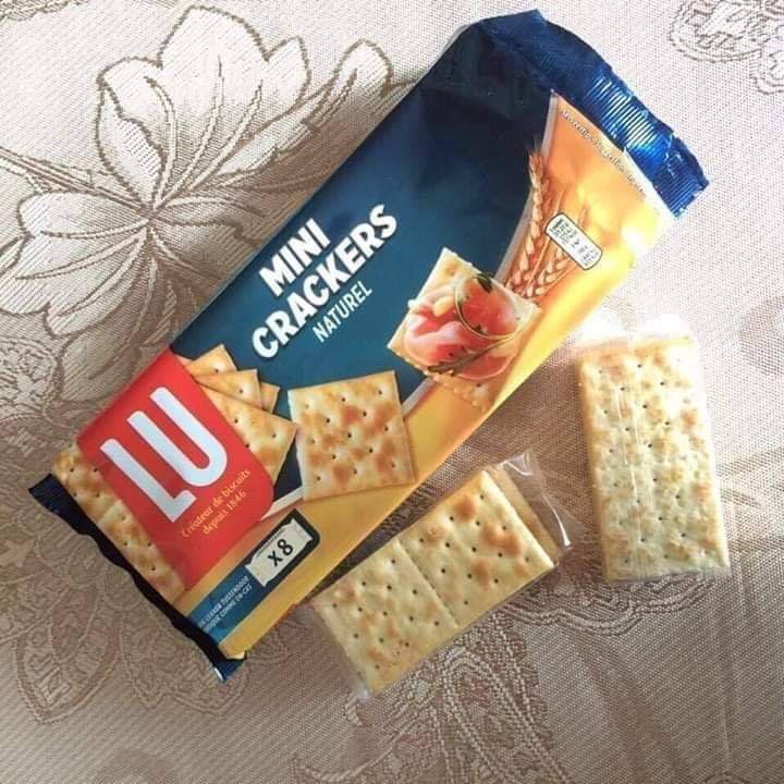 Bánh Lu Mini Crakers- Natural( LU LẠT) 250g/gói