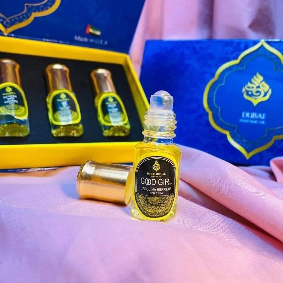 Set 5 chai tinh dầu nước hoa dubai