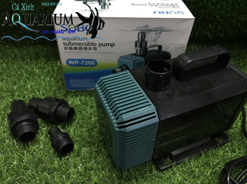 Máy bơm nước hồ cá SOBO WP 7200 lực hút 5500L/g