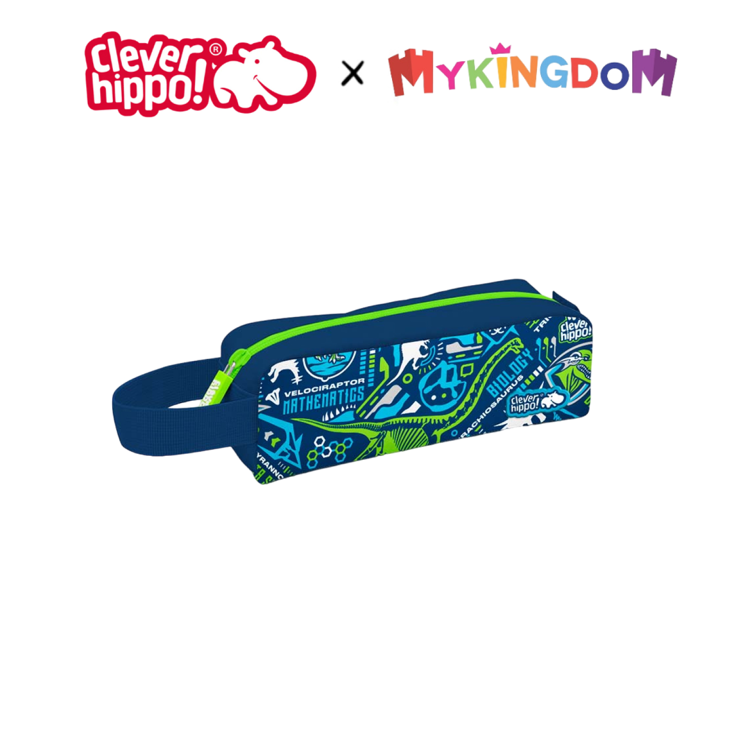 Hộp Bút Classic Mech-Rex Dino CLEVERHIPPO HD0120/BLUE