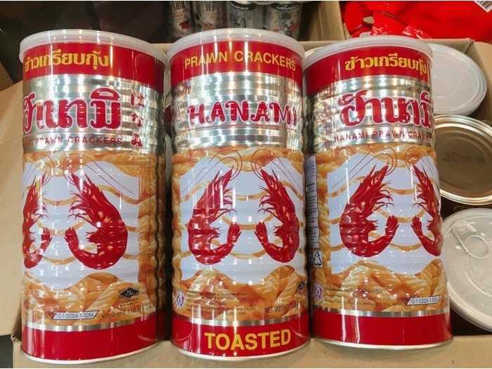 [NEW DATE 12/2026]SNACK TÔM THÁI LON 110 GRAM