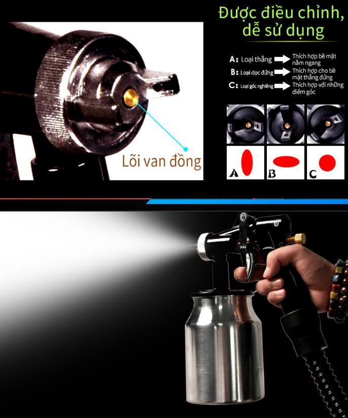 - Máy phun sơn cao áp đa năng HD3010, nhập khẩu Đức
