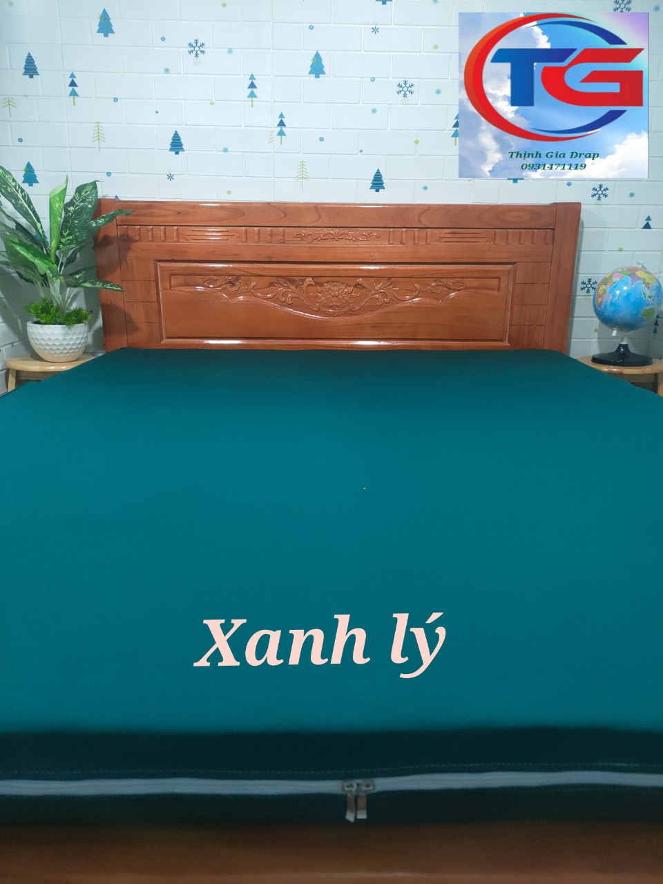 Áo bọc 2 mặt nệm ( Thun 1 màu cao cấp )