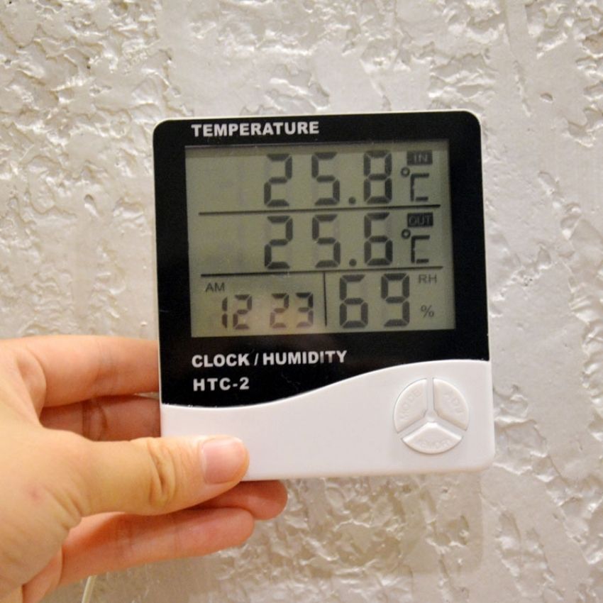 Htc 1 Real-Time Temperature and Humidity Meter