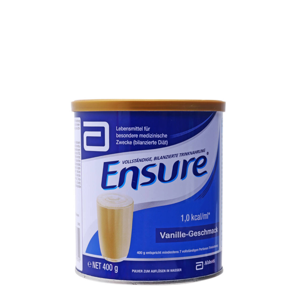 Combo 3 hộp sữa bột abbott ensure gold hmb hương vani/ vani ít ngọt/ ensure đức powder vanille-geschmask hộp 380g/400g