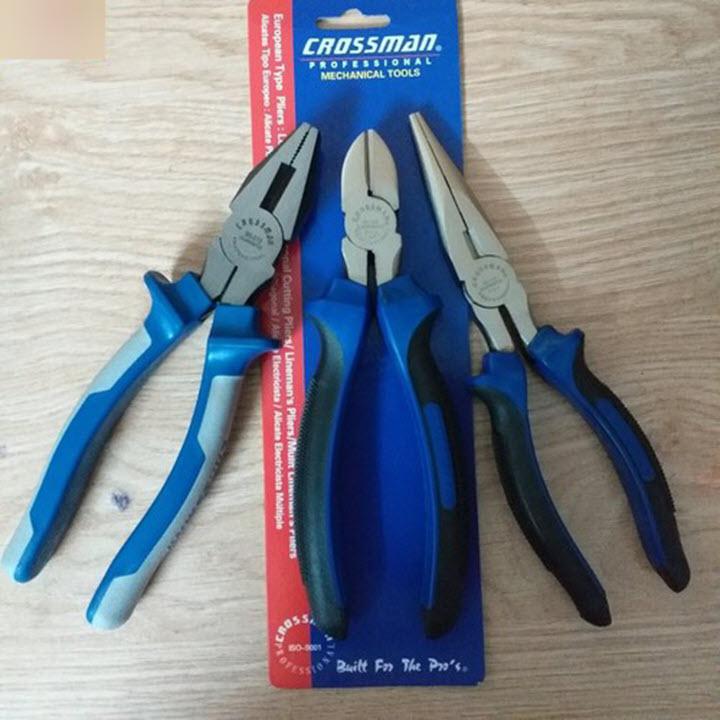 Bộ 3 kìm điện cao cấp Crossman 8 inh
