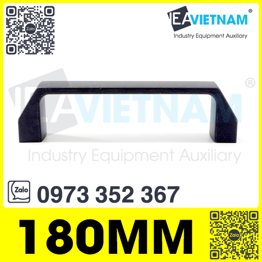 Tay cầm nhựa l180 180mm / tay nắm nhựa l180 180mm / tay nắm cửa tủ điện l180 180mm