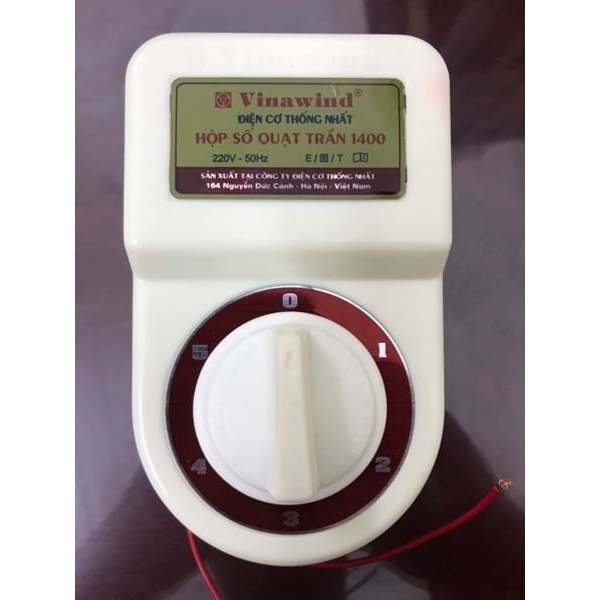 hộp số quạt trần, triết áp quạt trần
