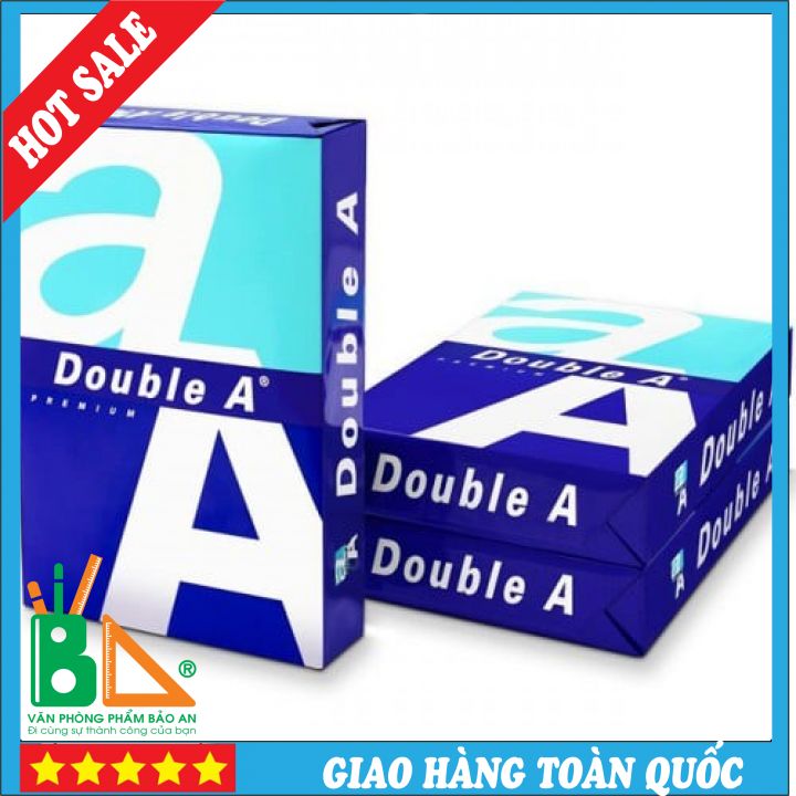Giấy in a3 - đl70gsm double a- 500 tờ/1 tập