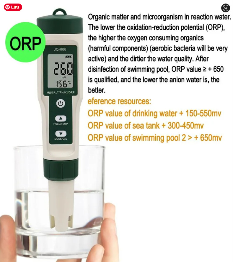 BÚT ĐO CHẤT LƯỢNG NƯỚC 10 TRONG 1 TDS/EC/PH/SALT/S.G/ORP/H2/TEMP