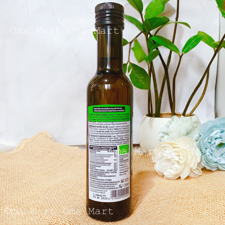 Dầu hạt Omega ép lạnh hữu cơ Probios 250ml