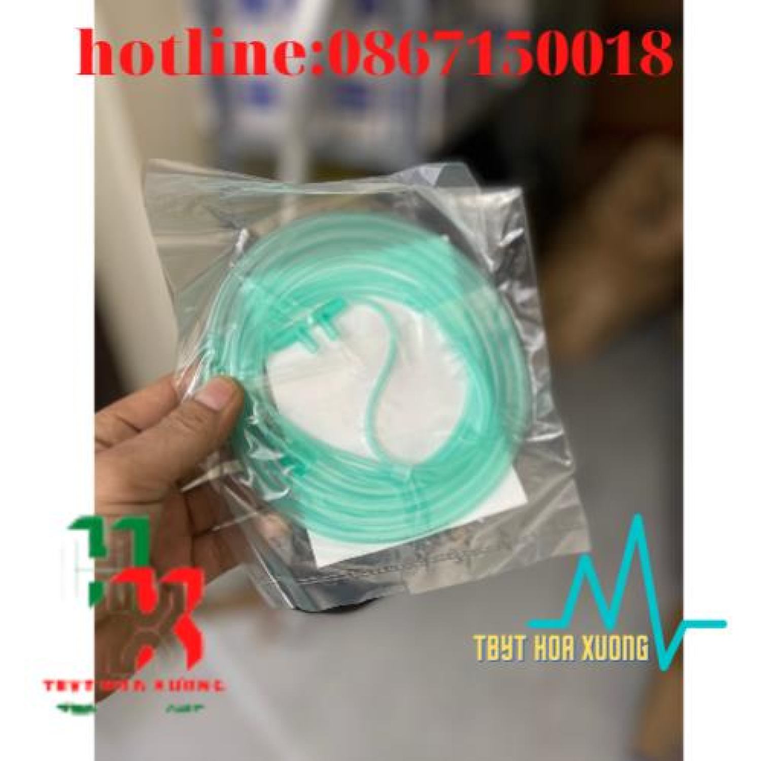 [ Com Bo 10 Sợi ] Dây Thở Oxy 2 Nhánh Hoàng Sơn Người Lớn Và Trẻ Em