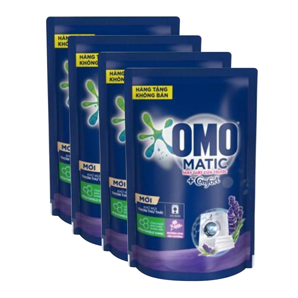 Combo 2 Nước Giặt OMO Matic Cửa Trước 412g