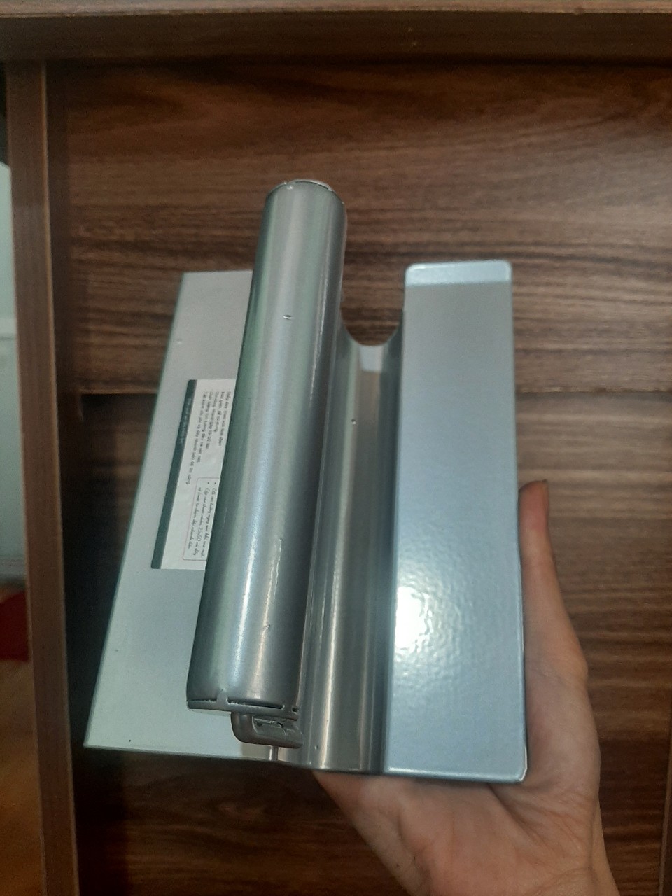 Bay cắt ron chỉ âm tường VUÔNG TRÒN