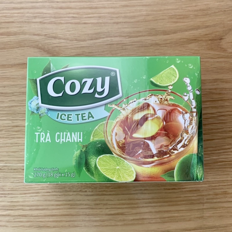 Trà Cozy Chanh Hoà Tan (18 gói x 15g)