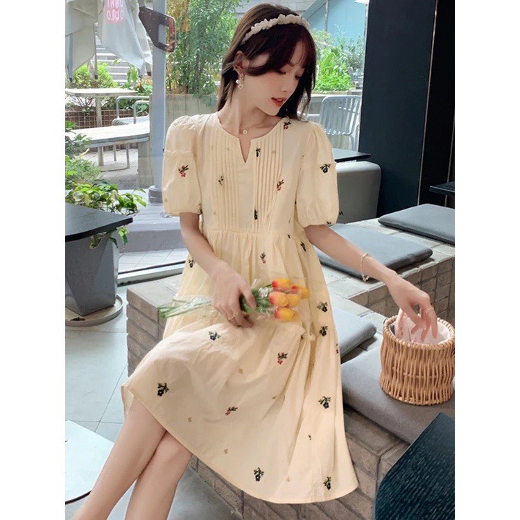 đầm bầu xinh, giá rẻ-váy bầu von