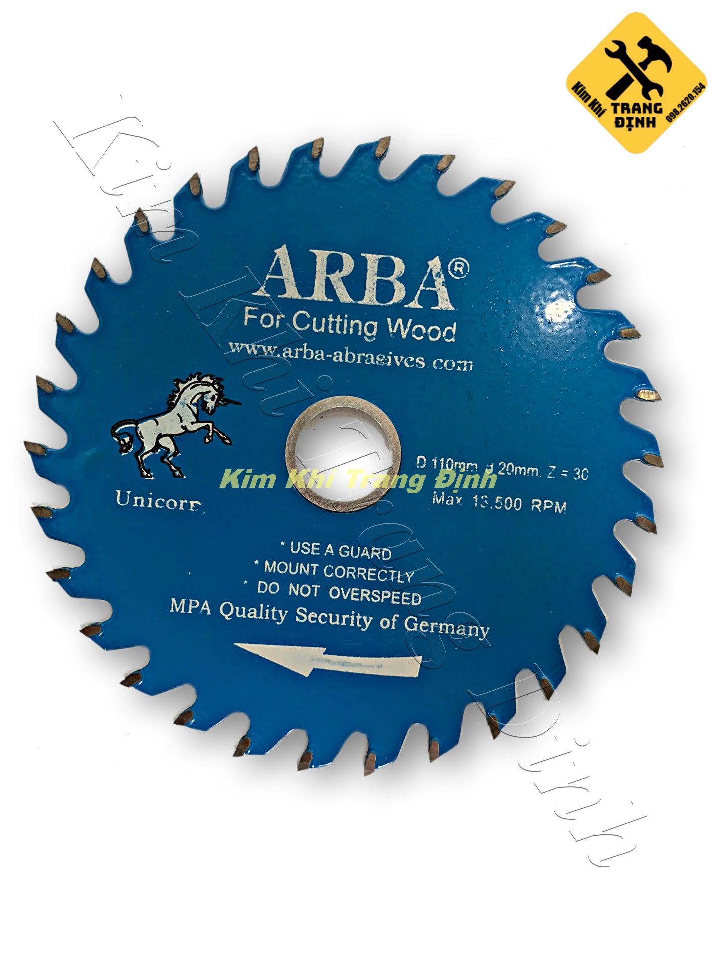 Lưỡi Cắt Gỗ ARBA 100mm Siêu Bền