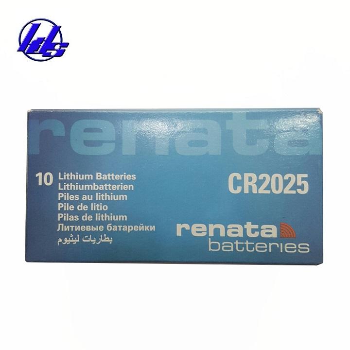 Pin CR2025 Renata lithium 3V - Vỉ 1 viên