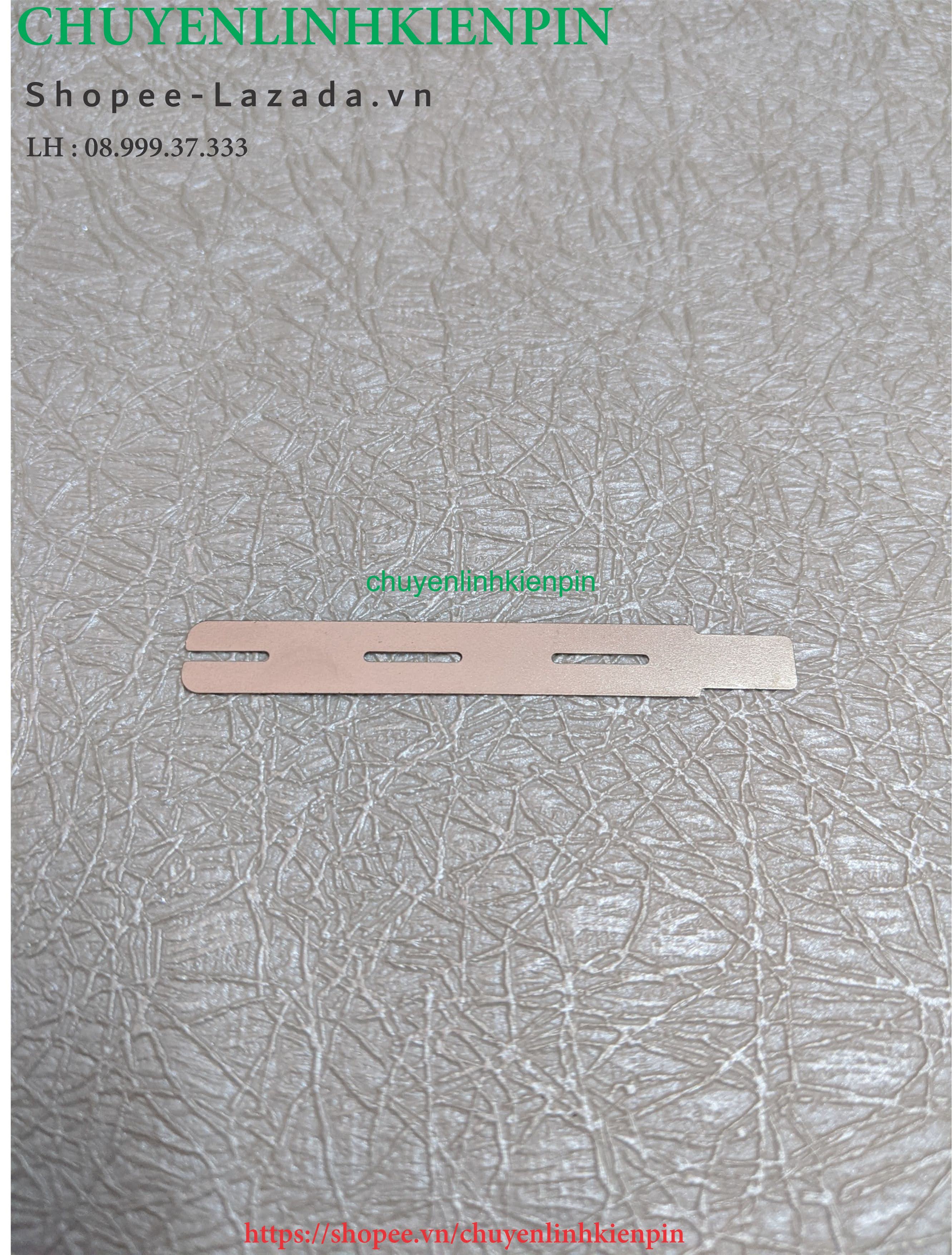 [HCM]5 Miếng Kẽm hàn cell loại 3 hàng ( BL64 22 )