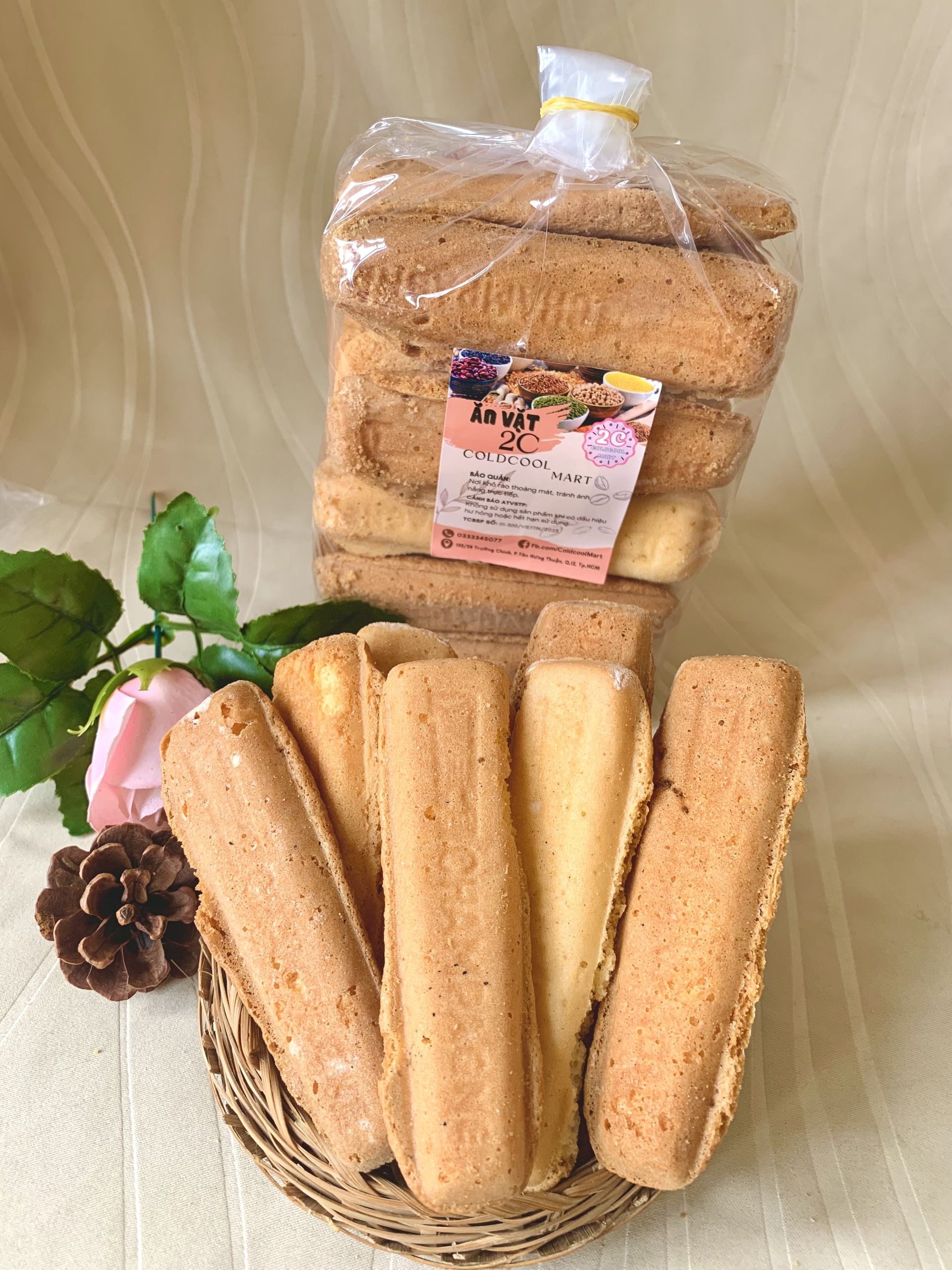 Bánh Sâm Banh 140g 2c Mart