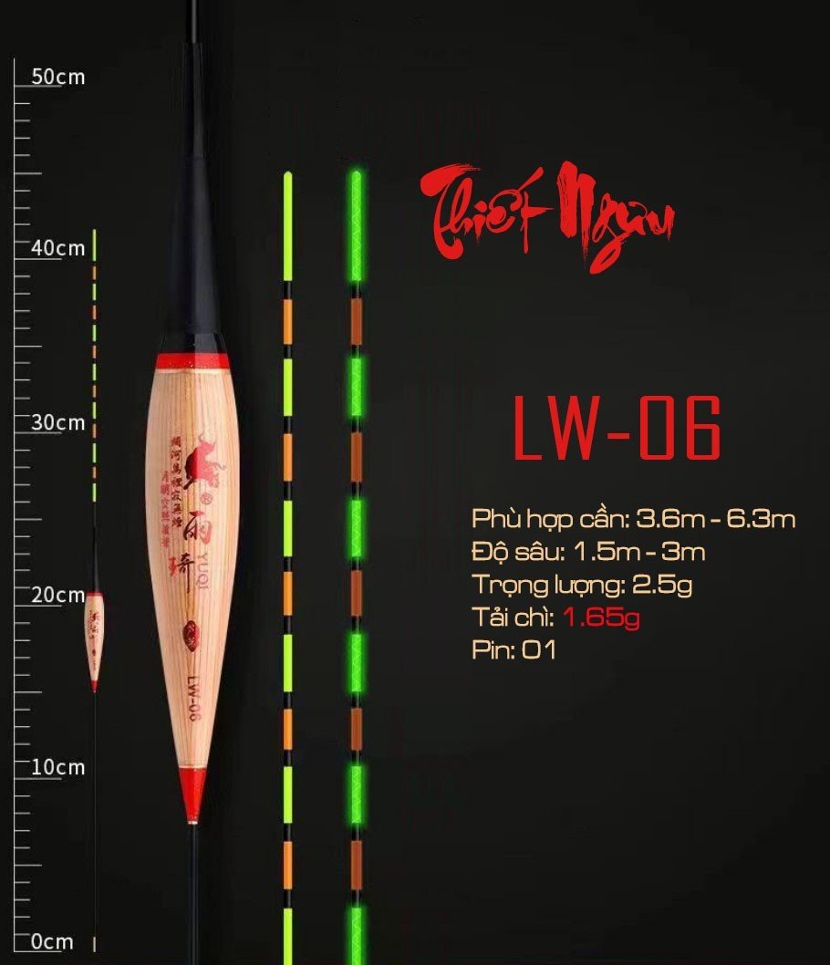 phao cỏ thiết ngưu câu cá