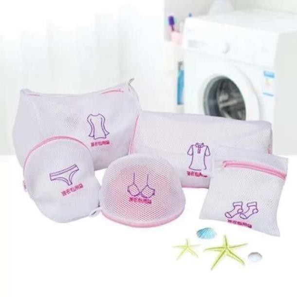 Sỉ set 5 túi giặt đồ nhiều kích cỡ