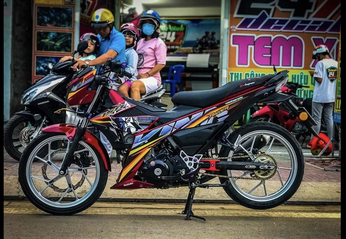 Tem rời raider fi king drag