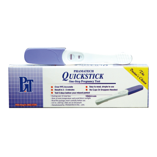 Que thử thai QUICKSTICK MIDSTREAM Chính Hãng Nhập Khẩu từ Mỹ (Che tên khi giao hàng)