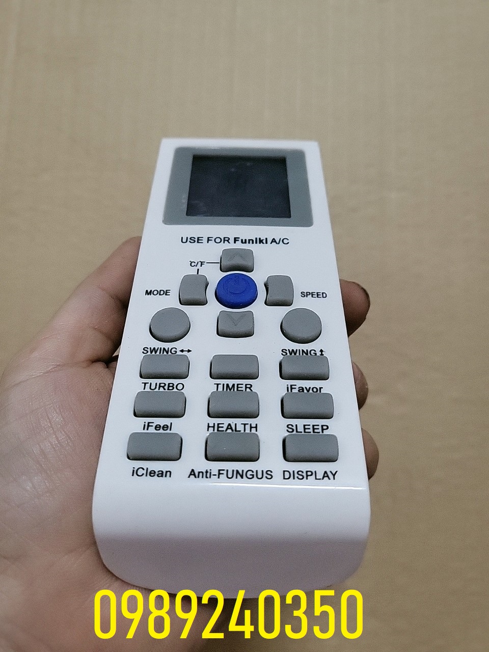 Remote điều khiển điều hòa máy lạnh Funiki