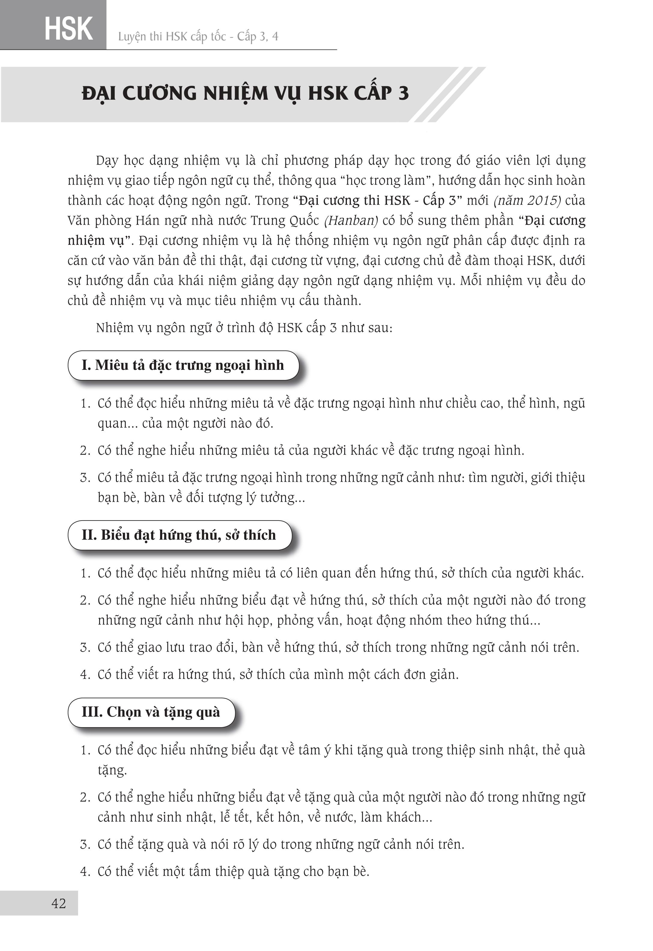 Sách - Luyện Thi Hsk Cấp Tốc tập 2 (tương đương trình độ Cấp 3+4)có mp3 nghe