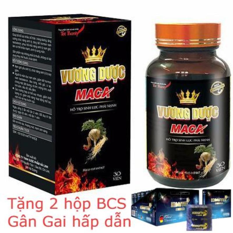COMBO 2 Vương Dược MACA 60 viên (Tặng 2 BCS Gân Gai Mới)
