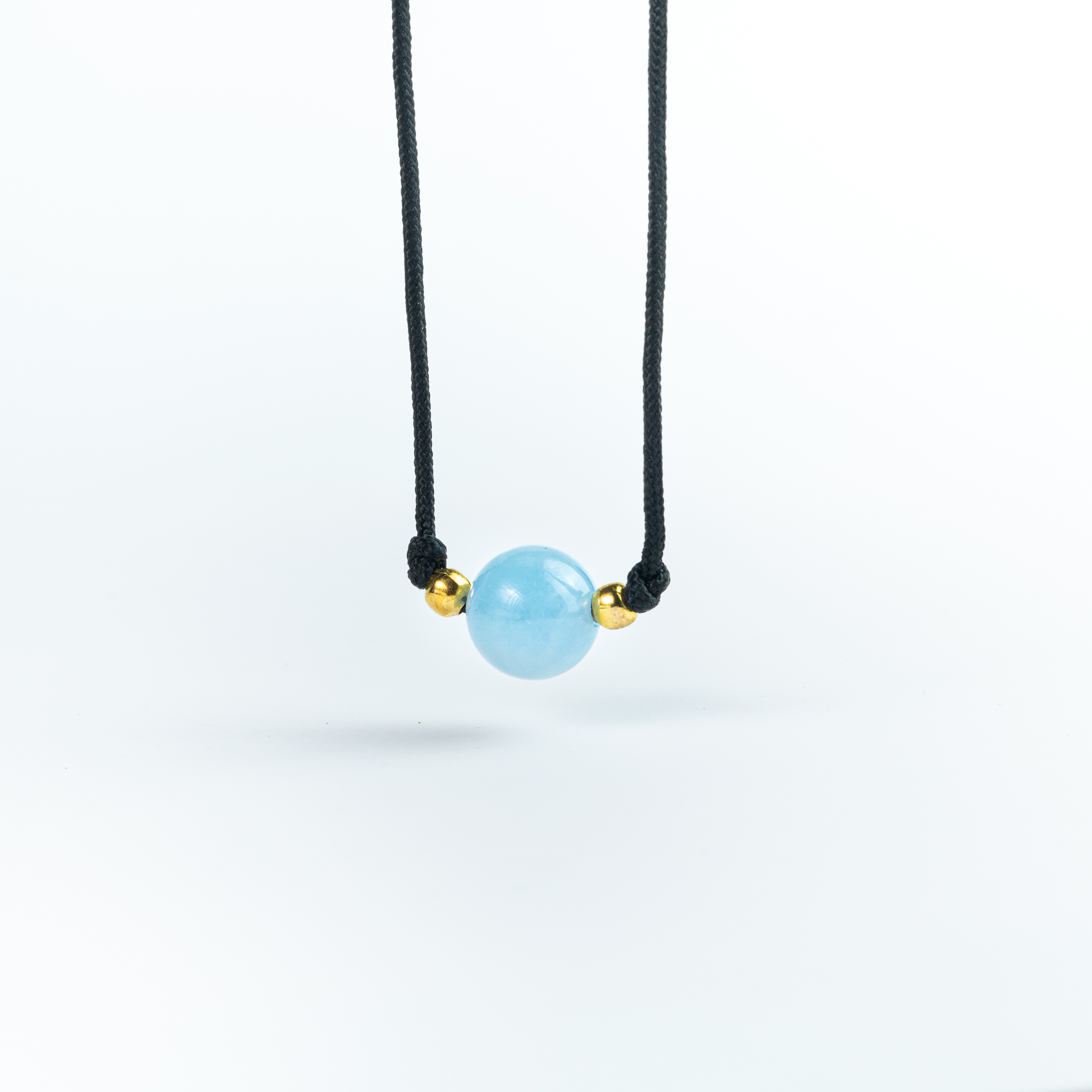 Dây Chuyền Lyn’s Phong Thuỷ Handmade Đá Aquamarine