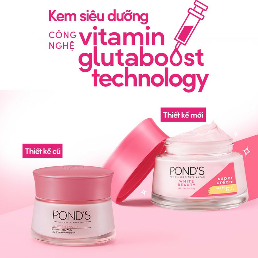 [HCM]KEM POND’S DƯỠNG TRẮNG DA BAN ĐÊM (30G)