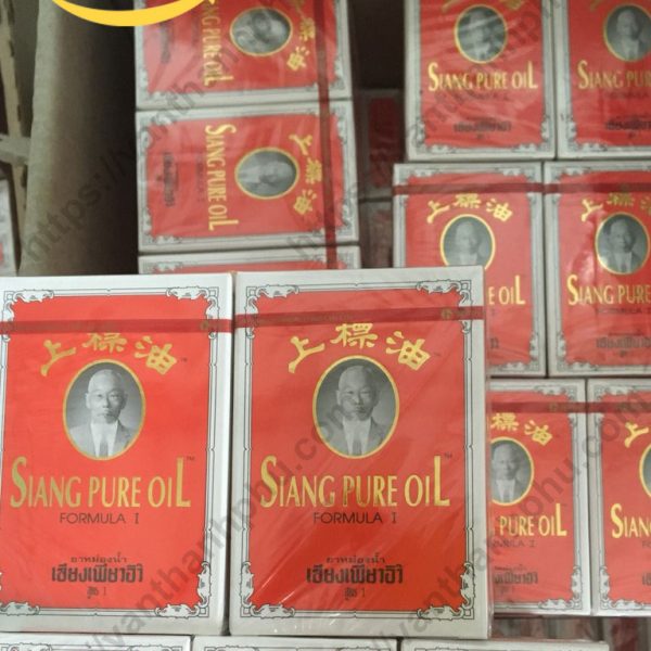 [HCM]Dầu gió Siang Pure Oil 7cc Thái Lan [ Chính hãng ]